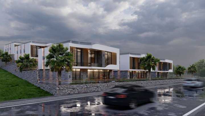 Four-bedroom villas for sale in Erdemli, Mersin