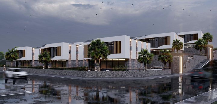 Four-bedroom villas for sale in Erdemli, Mersin