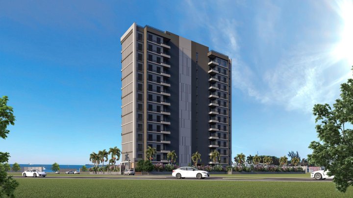 Moderne 1+1 en 2+1 appartementen te koop in Mersin – Zeezicht & uitgebreide faciliteiten