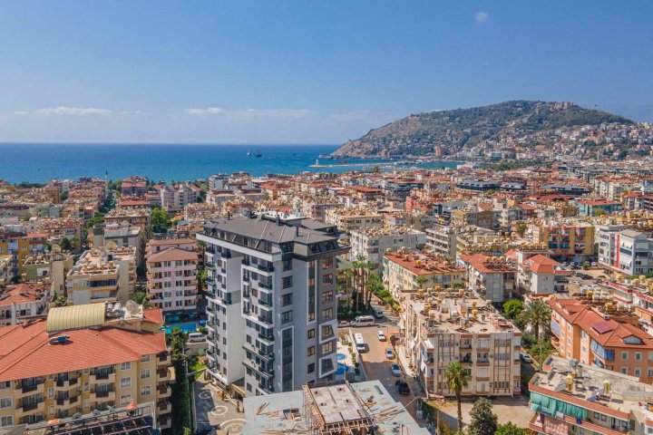 Alanya'da Satılık Lüks 1+1 Mobilyalı Daire – Seda Tower Residence