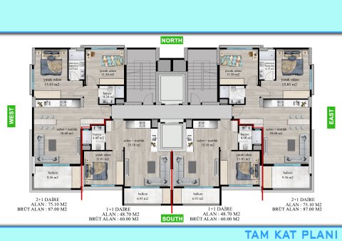 Modern Apartments with High-Quality Interior and Social Amenities