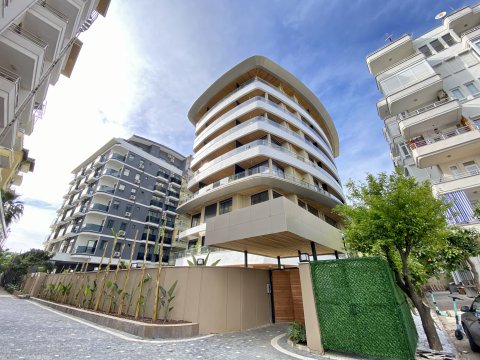 Fully Furnished 1+1 Apartment with Pool View in a Modern 2023 Residence in Alanya