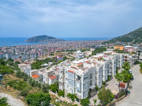 Sea-View 2+1 Fully Furnished Apartment for Residence in Alanya Cikcilli
