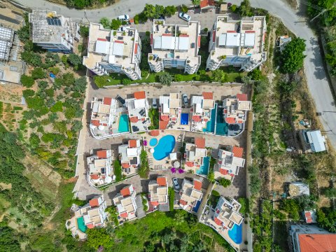 Sea-View 2+1 Fully Furnished Apartment for Residence in Alanya Cikcilli