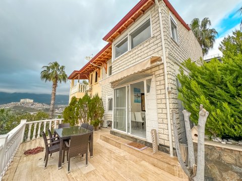 Fully Furnished 2+1 Villa with Garden, Terraces, and Pool Access in Kargicak