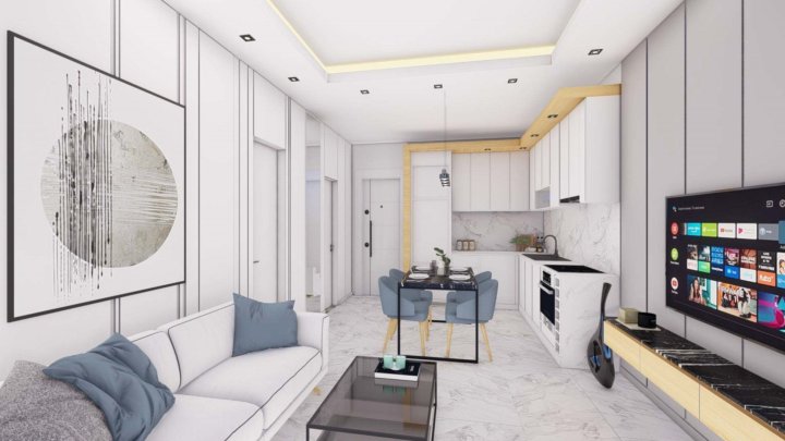 Inwestuj w Alanya Demirtas: 1-3 pokojowe apartamenty z basenem w pobliżu