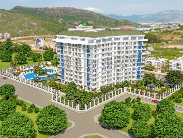 Gazipaşa, Antalya’da Satılık Lüks Daireler: 1-4 Yatak Odalı ve Havuzlu Seçenekler