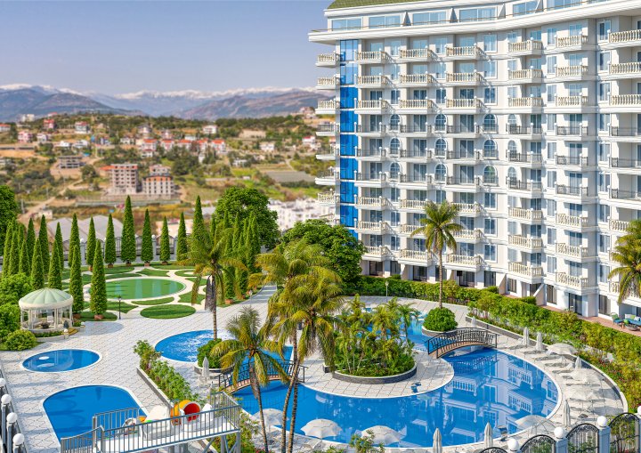 Gazipaşa, Antalya’da Satılık Lüks Daireler: 1-4 Yatak Odalı ve Havuzlu Seçenekler