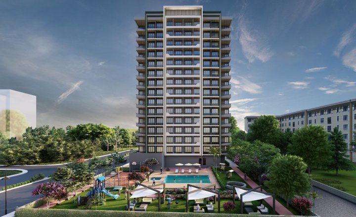 Denize Yakın, Mezitli Mersin'de Satılık 1+1 Daire