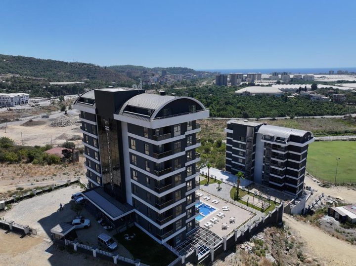 Alanya Demirtaş'ta Doğa Manzaralı Satılık 1+1 Daire