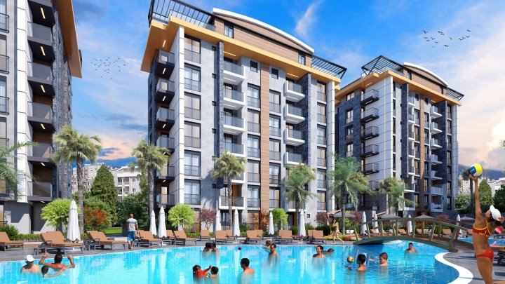 Antalya Serik'in 1+1 ve 2+1 Satılık Daireler