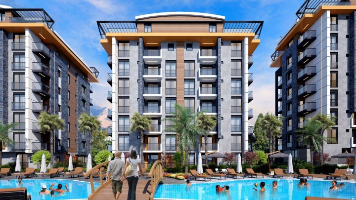 Antalya Serik'in 1+1 ve 2+1 Satılık Daireler