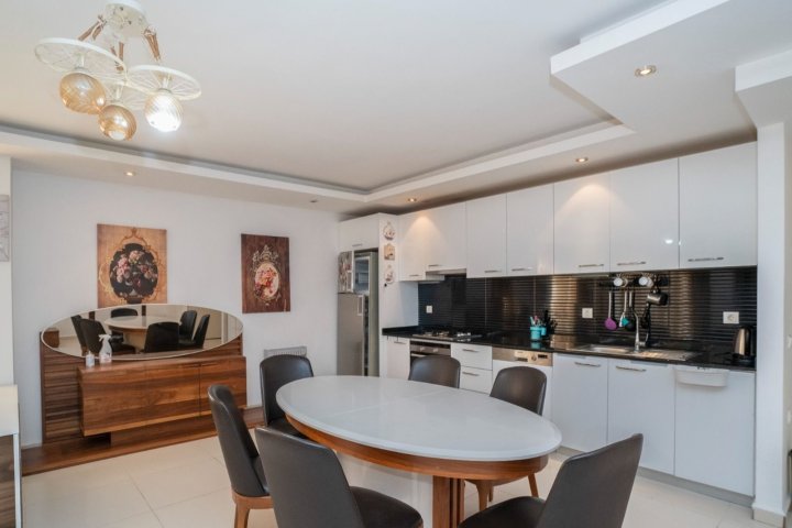 3-Bedroom Apartment For Sale with Pool in Cikcilli, Alanya