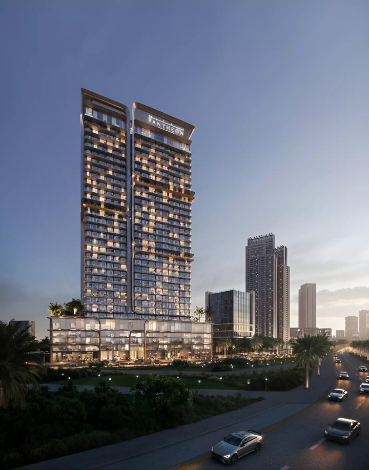 Moderne ejendom til salg i Dubai – Voxa Residences af Pantheon