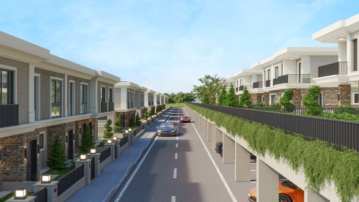 Investér i en Basaksehir-villa med pool og statsborgerskab, 4, 5, 6 soveværelser