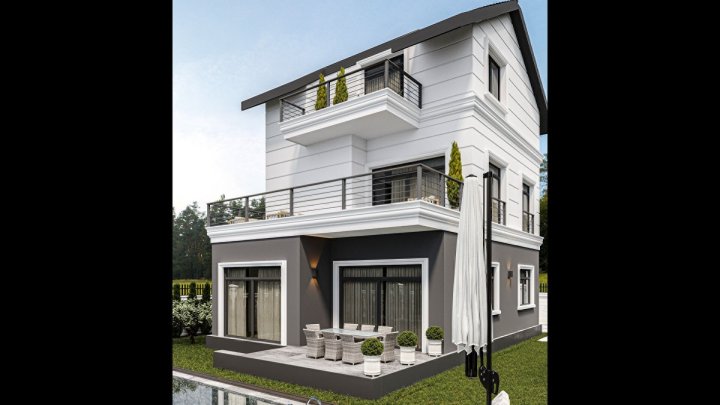 Güzel Serik, Antalya'da Modern 4 Yatak Odalı Villa