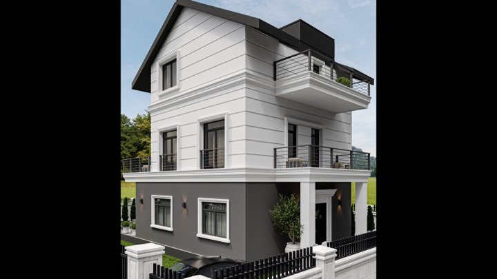 Güzel Serik, Antalya'da Modern 4 Yatak Odalı Villa