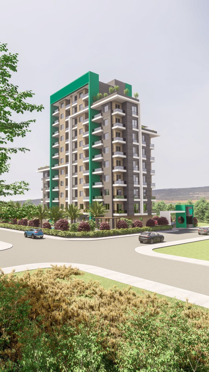 Satılık Daire: Mezitli Şehir Merkezi'nde Havuzlu 1 veya 2 Yatak Odalı Seçenekler