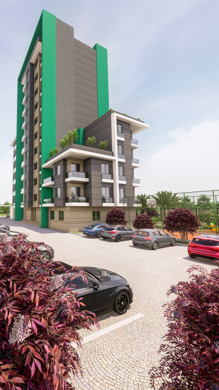 Satılık Daire: Mezitli Şehir Merkezi'nde Havuzlu 1 veya 2 Yatak Odalı Seçenekler