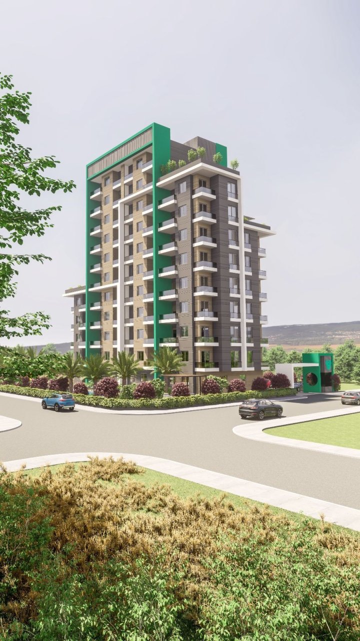 Satılık Daire: Mezitli Şehir Merkezi'nde Havuzlu 1 veya 2 Yatak Odalı Seçenekler