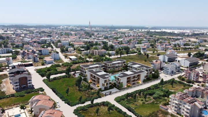 Antalya Belek'te Modern Daireler