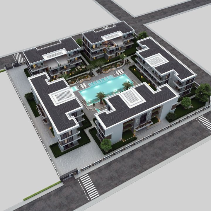 Antalya Belek'te Modern Daireler