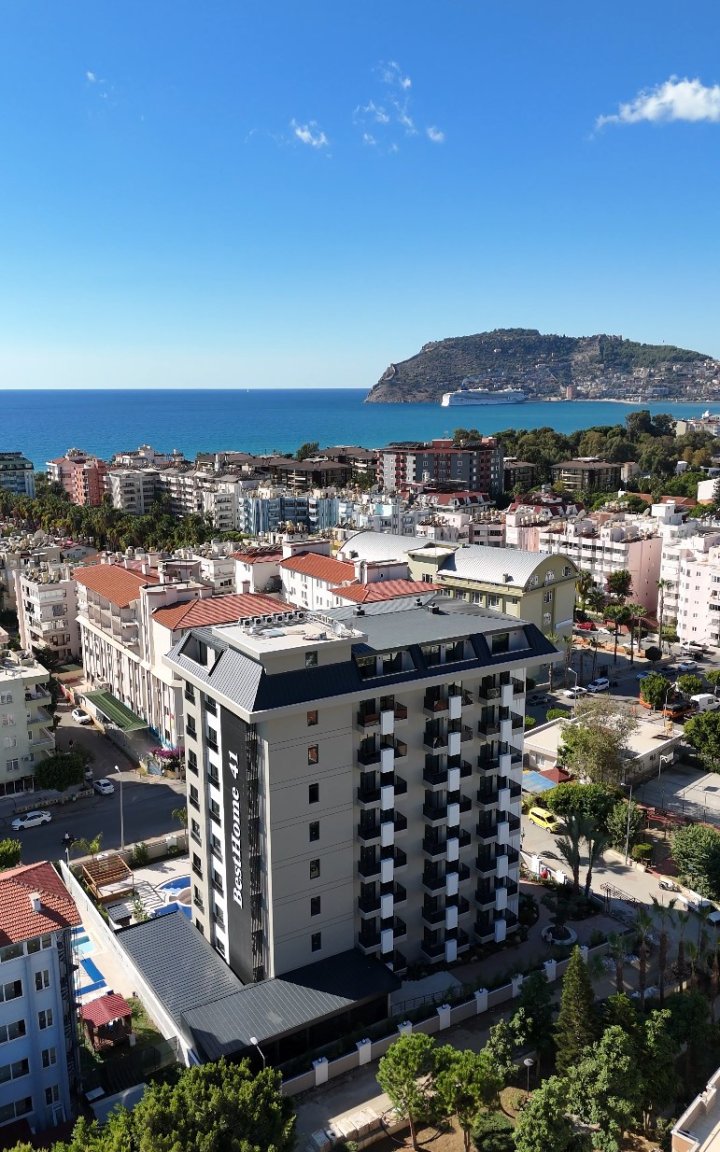Apartamenty Alanya Oba: Widok na morze, basen i plac zabaw dla dzieci, na sprzedaż