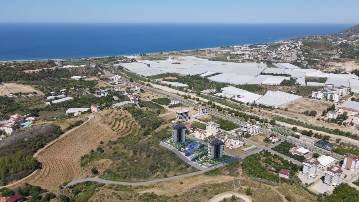 Demirtaş, Alanya'da Satılık 1+1 ve 2+1 Daireler 