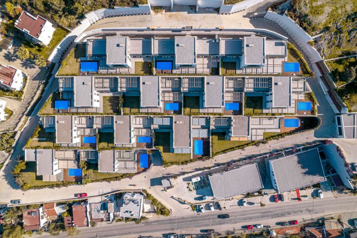 Une magnifique nouvelle villa de quatre chambres à Muğla, Turquie