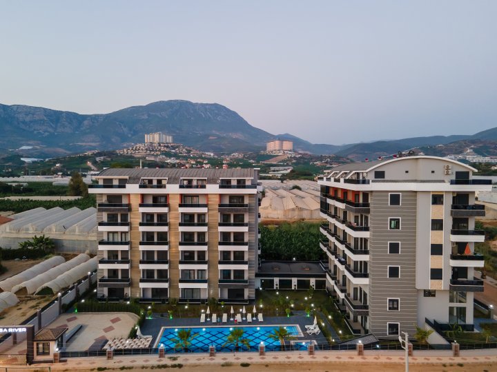 Kargıcak, Alanya: Havuzlu Satılık 1+1 Daire