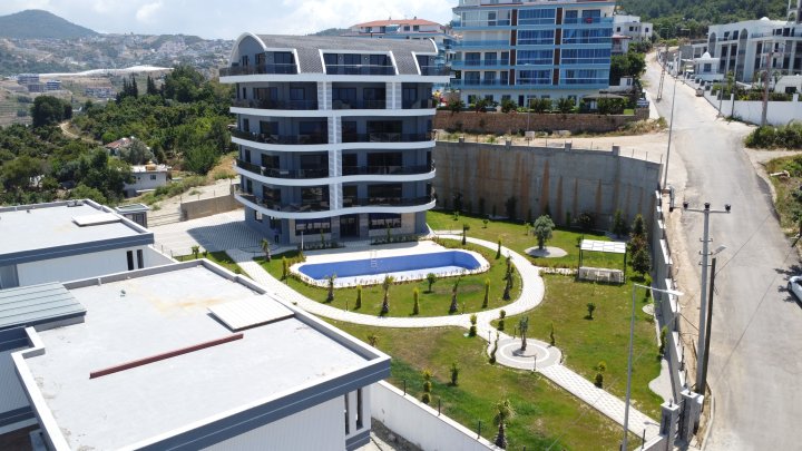 Alanya'nın Kargıcakda Havuzlu 2+1,3+1 ve 4+1 Daireler