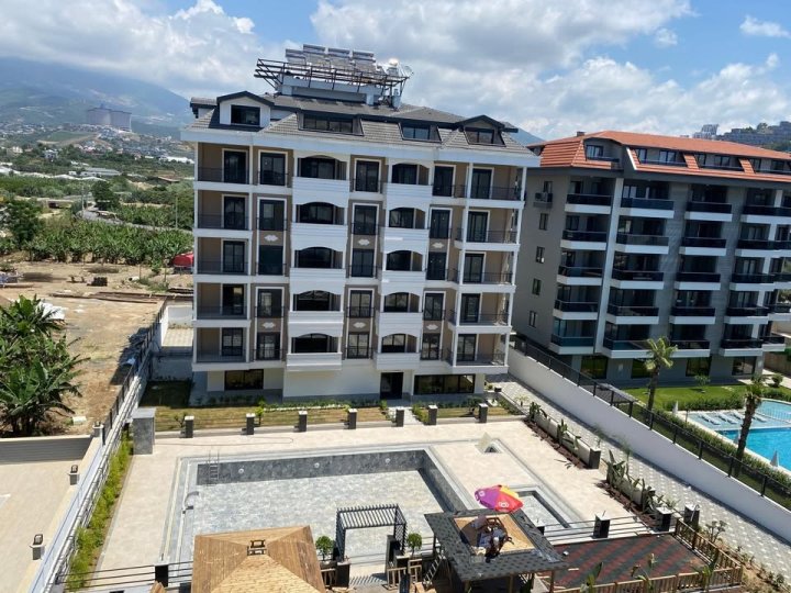 Alanya Kargıcak'ta Satılık Havuzlu Deniz Manzaralı 1+1,2+1 ve 3+1 Daireler