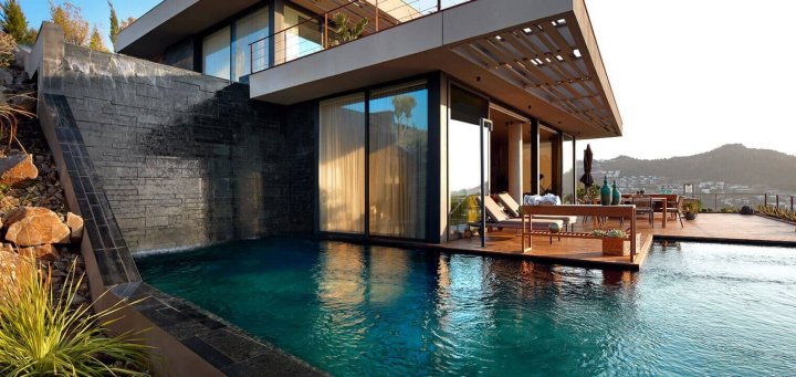 Villas privées de quatre chambres situées à Bodrum, Mugla