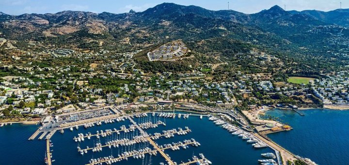 Villas privées de quatre chambres situées à Bodrum, Mugla