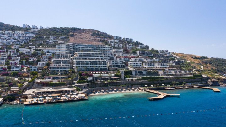Complexe en bord de mer avec une vue imprenable à Bodrum