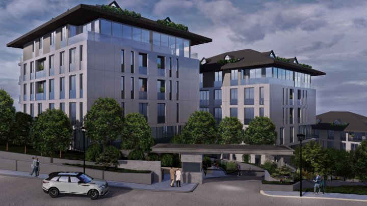 Moderne Istanbul Uskudar-lejligheder med by- og havudsigt: Til salg