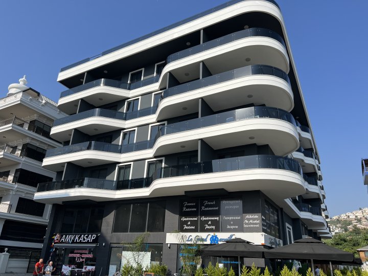 Alanya Kargıcak'ta Havuzlu ve Güvenlikli Denız Manzaralı 2+1 ve 3+1 Satılık Daireler 