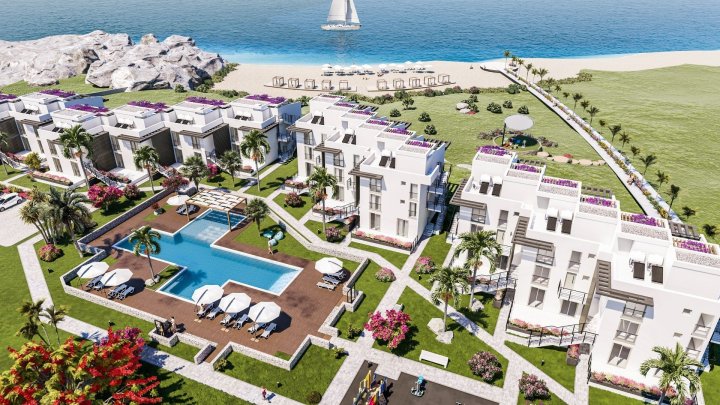 Seafront Apartments with Panoramic Views in Tatlisu, Cyprus
