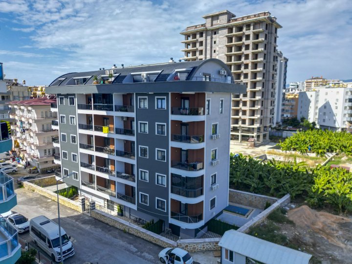 1-Bedroom Apartment For Sale with Pool in Mahmutlar, Alanya