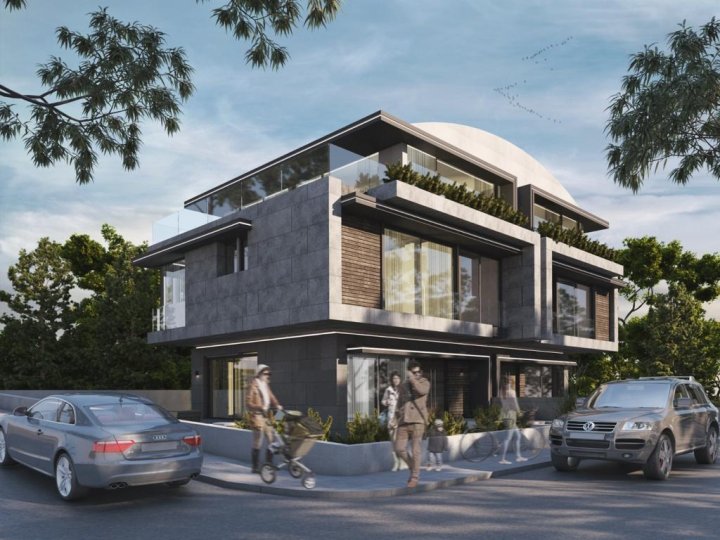 Spacious Villas with Uninterrupted Views in Muratpasa