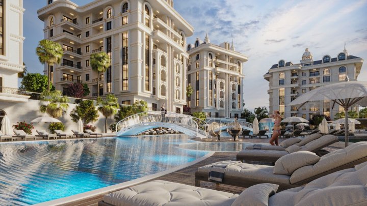 Cikcilli, Alanya'da Vatandaşlık Fırsatı ile Satılık Daireler