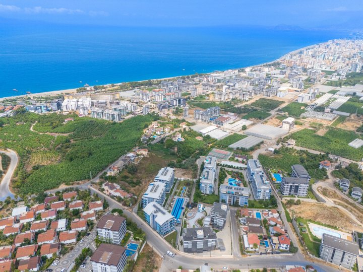 Kargicak, Alanya'da Satılık  Sahile Yakın 1+1,2+1,3+1 ve 4+1 Daireler