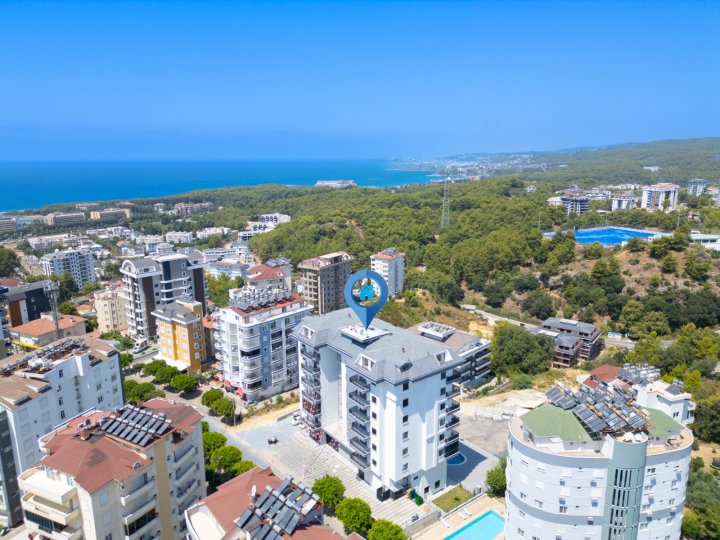 آپارتمان های آلانیا، آوسالار برای فروش: شامل انتقال به استخر و ساحل