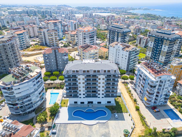 آپارتمان های آلانیا، آوسالار برای فروش: شامل انتقال به استخر و ساحل