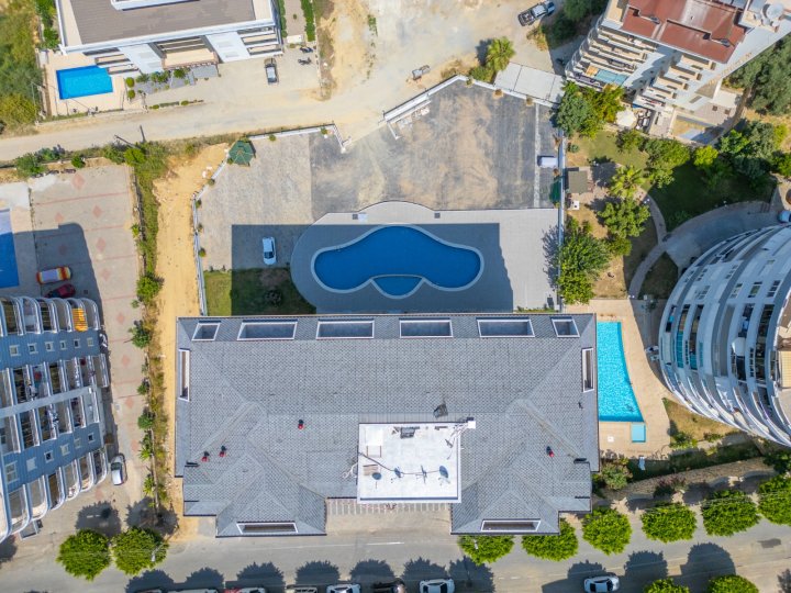 آپارتمان های آلانیا، آوسالار برای فروش: شامل انتقال به استخر و ساحل