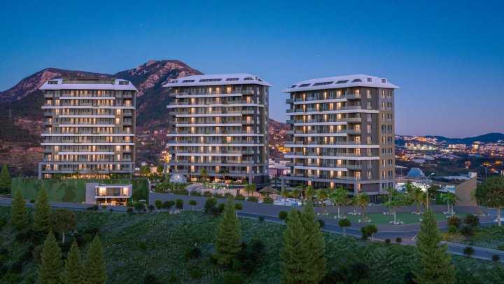 Inwestuj w Alanya Kestel: Apartamenty z widokiem na naturę i sauną