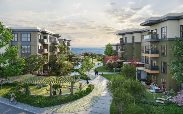 Explore Istanbul: Apartments in Pendik with Sea View, Security, and 2 to 4 Bedrooms