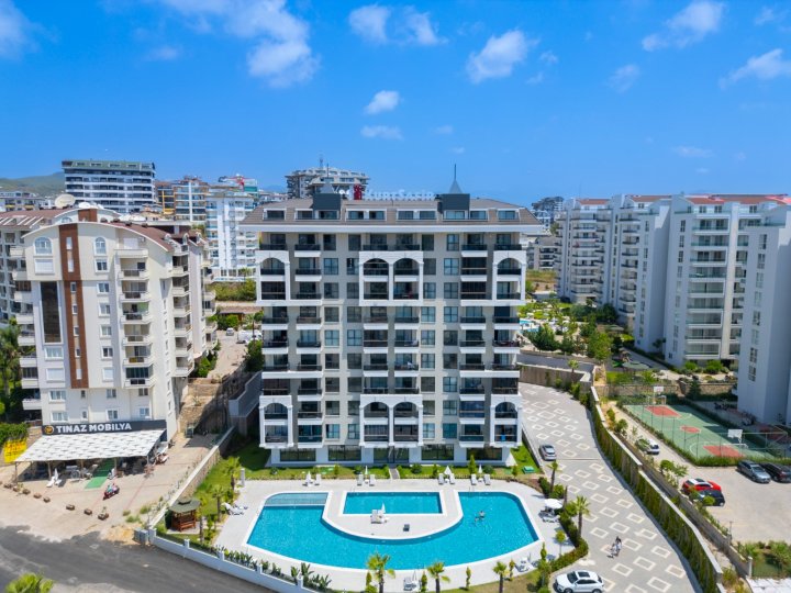 برای فروش: آپارتمان‌های ۲ و ۱ خوابه با استخر در آواسالار، آلانیا
