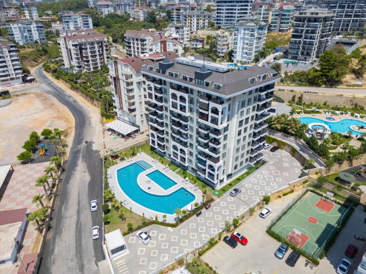 برای فروش: آپارتمان‌های ۲ و ۱ خوابه با استخر در آواسالار، آلانیا