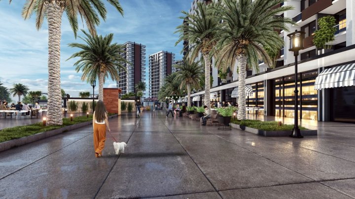 Tarsus Şehir Merkezinde Havuzlu 1+1 ve 2+1 Daireler Satın Alın